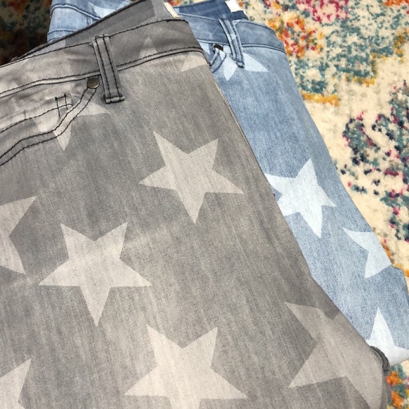 Easel LA — gray wash star jeans - Picture 9 of 9
